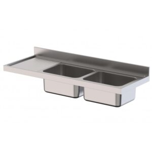 Fregadero Acero Inoxidable 1 Cuba Fondo 600 Sin Mueble 600x600x250h mm