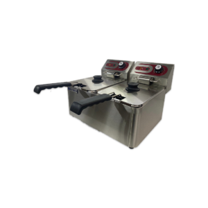 Freidora eléctrica Cuba Doble EF-4Lx2 4+4 Litros 2,5+2,5KW