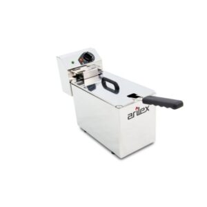 Freidora eléctrica EVOLUTION sin grifo capacidad 5 litros con potencia 3 kw monofásica EVO5