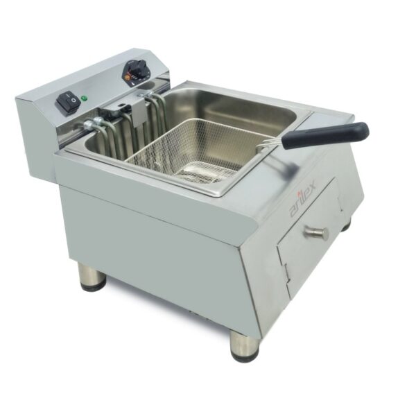 Freidora eléctrica 12 litros 4,5 kw monofásica Línea 600