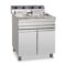 Freidora Eléctrica 14+14 Litros 9+9 kW Trifáscia con Mueble EF12+12S STAND ALONE