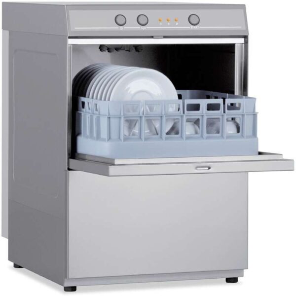 Lavavasos Industrial con Cesta de 35x35cm de 400 x480 x650h mm VERONA