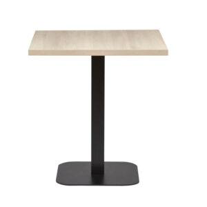 mesa-interior-armazon-plastificado-negro-con-tablero-de-melamina-acacia-70x70-cm-roma-aca Mesa Interior Armazón Plastificado Negro con Tablero de Melamina Acacia 70x70 cm