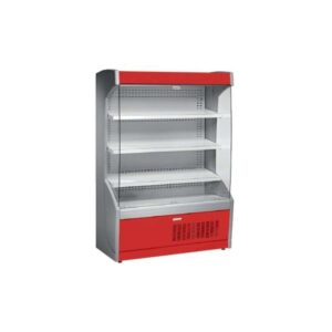 Mural Refrigerado Expositor 4 Estantes Fondo 700 de 1017 x700 x1998h mm AVEIRO MPL100-R color rojo. 130kg.